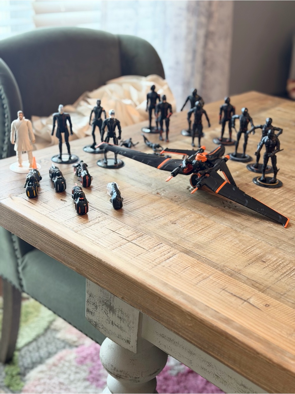 Tron : Legacy Disney Figure Lot- 2011 Spinmaster | Sci-Fi | Pop Culture | Geek